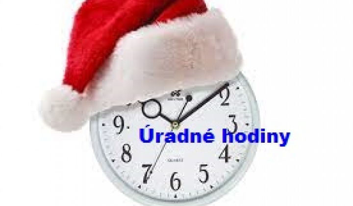 Fotka - Úradné hodiny