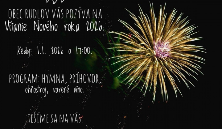 Fotka - Vítanie Nového roka 2026
