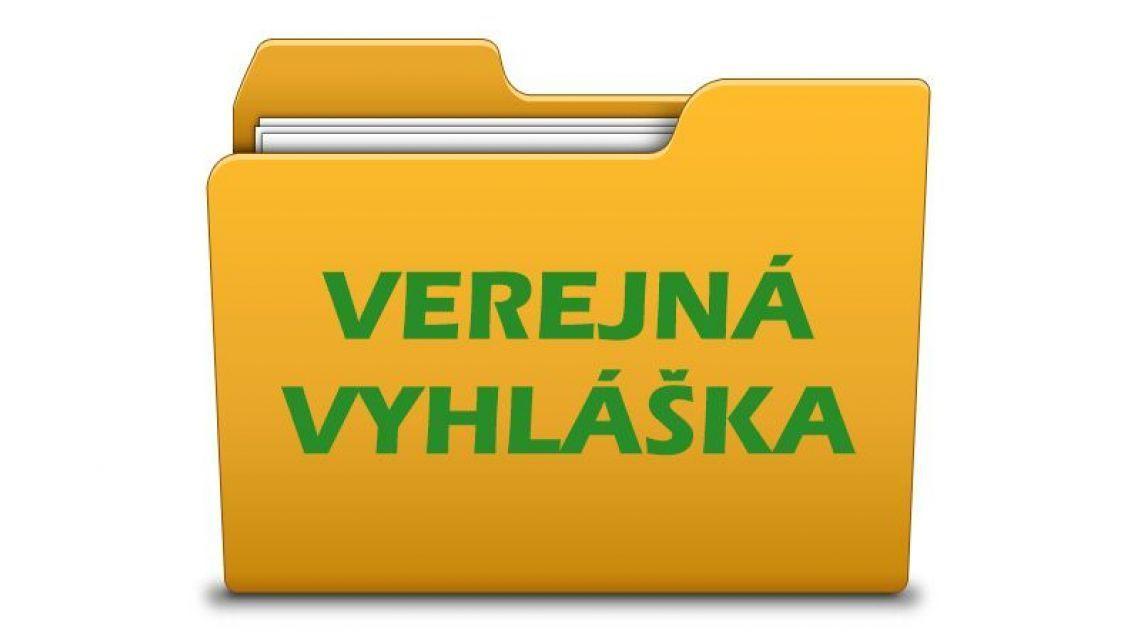 Fotka - Verejná vyhláška – IBV